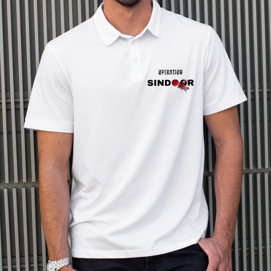 Operation Sindoor Polo T-Shirt Premium Cotton | Unisex