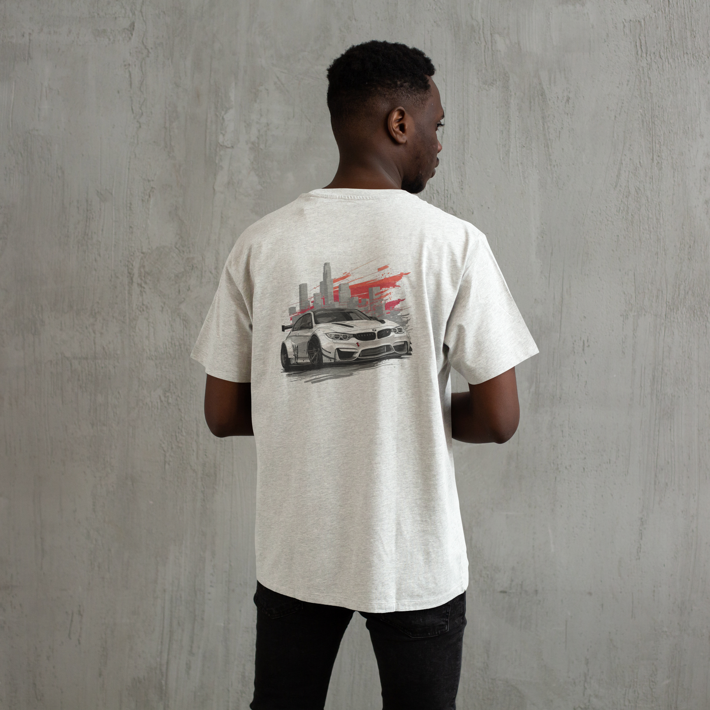 BMW Motorsport Oversized T-Shirt – Premium Cotton | Unisex